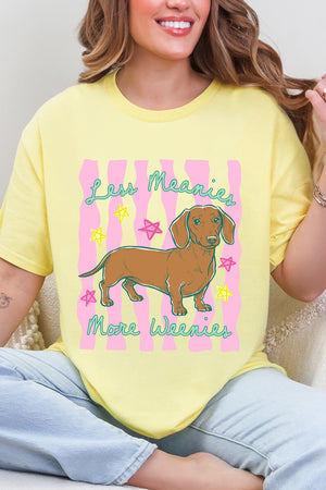 Less Meanies More Weenies Short Sleeve Relaxed Fit T-Shirt
