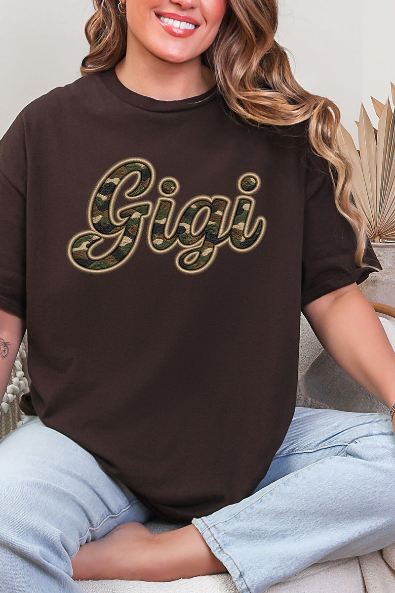 Camo Couture Gigi Short Sleeve Relaxed Fit T-Shirt