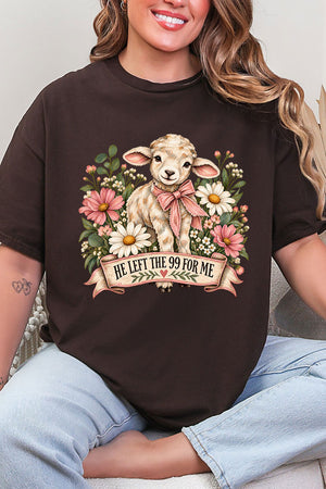 Lamb Left The 99 Short Sleeve Relaxed Fit T-Shirt