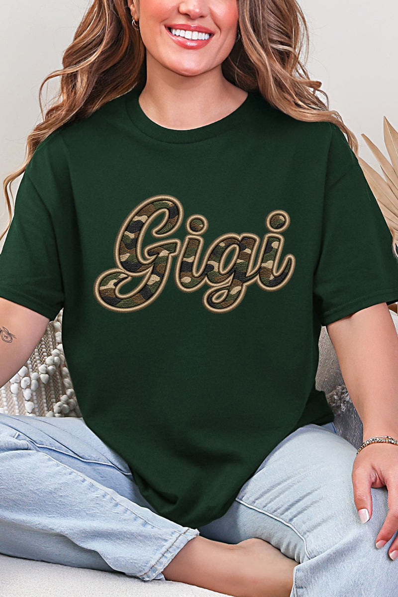 Camo Couture Gigi Short Sleeve Relaxed Fit T-Shirt