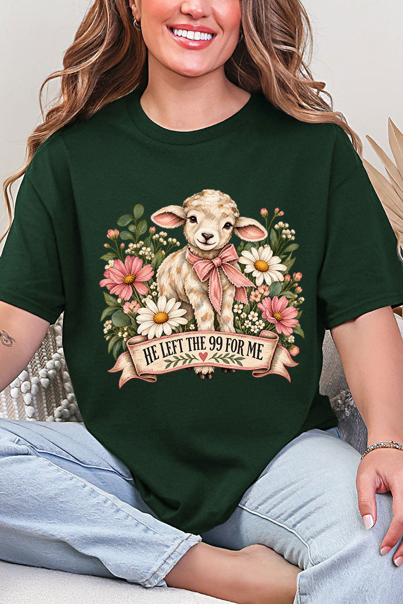 Lamb Left The 99 Short Sleeve Relaxed Fit T-Shirt