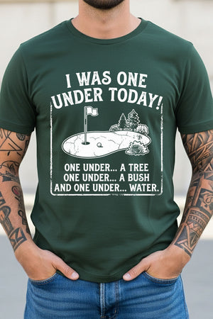 One Under Today Short Sleeve Relaxed Fit T-Shirt