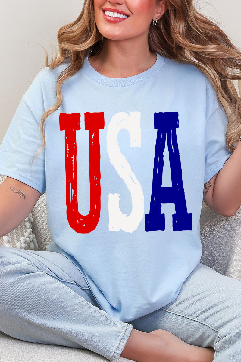 Born Free USA Short Sleeve Relaxed Fit T-Shirt