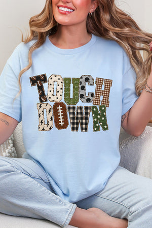Touchdown Patterned Play Short Sleeve Relaxed Fit T-Shirt