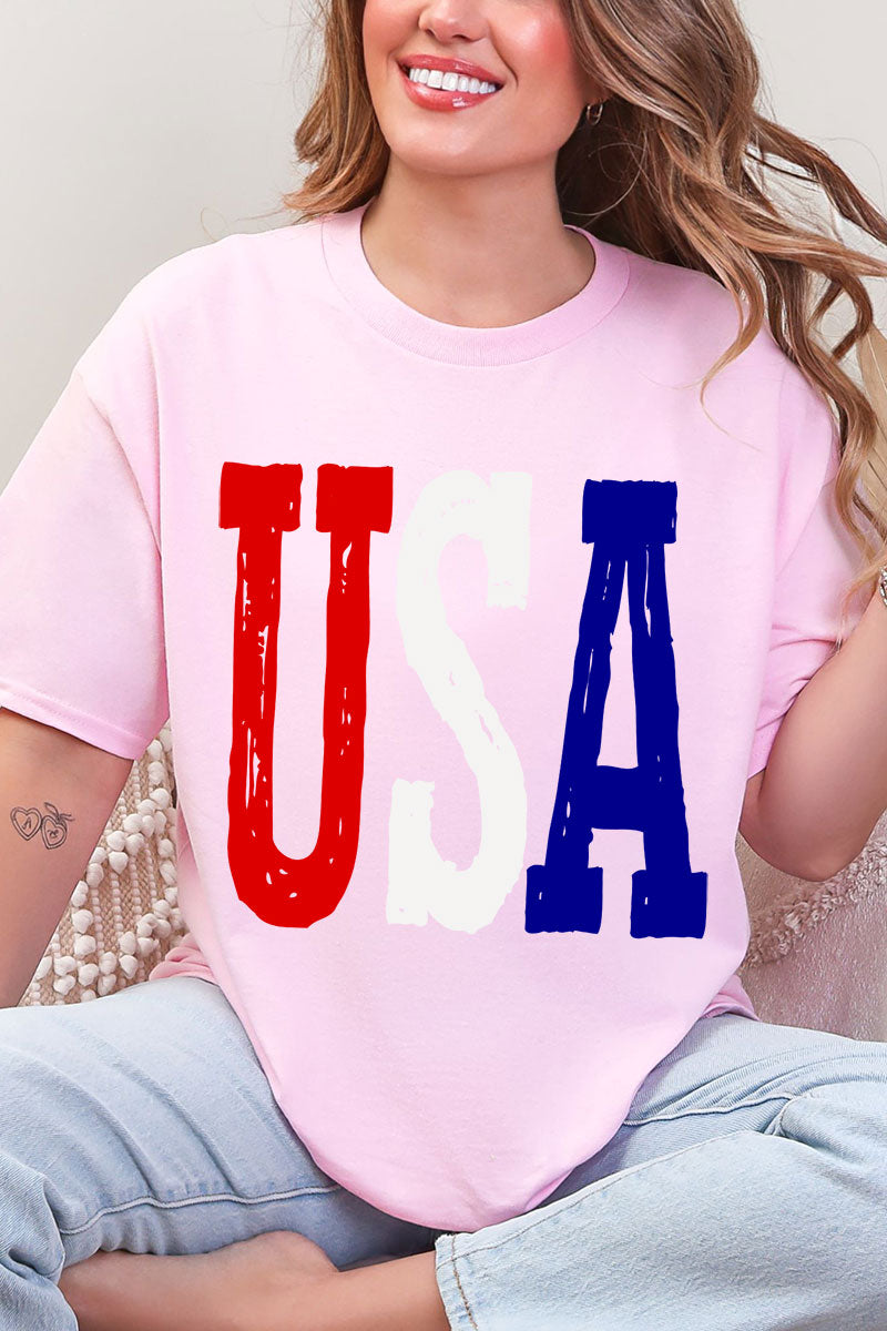 Born Free USA Short Sleeve Relaxed Fit T-Shirt