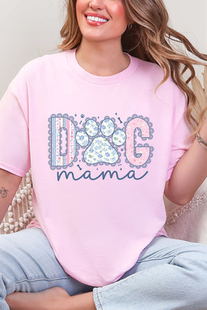 Meadow & Lace Dog Mama Short Sleeve Relaxed Fit T-Shirt