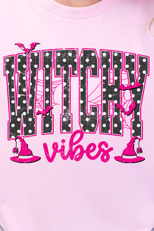 Dotted Witchy Vibes Short Sleeve Relaxed Fit T-Shirt