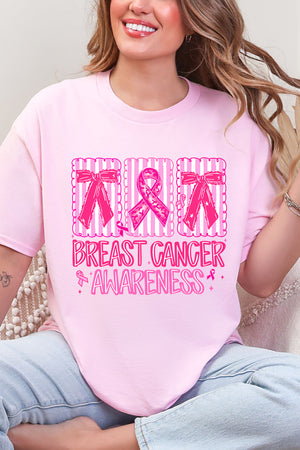 Pretty in Pink Awareness Short Sleeve Relaxed Fit T-Shirt