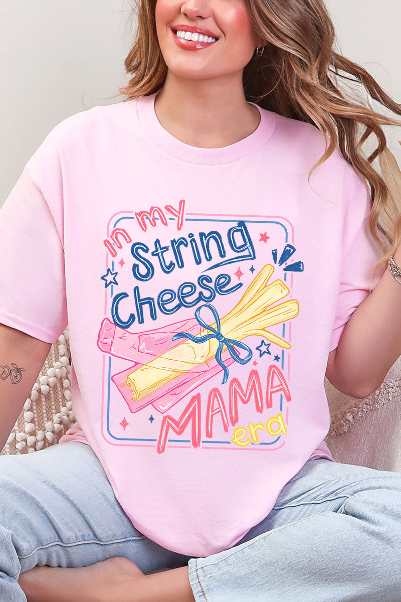 String Cheese Mama Short Sleeve Relaxed Fit T-Shirt