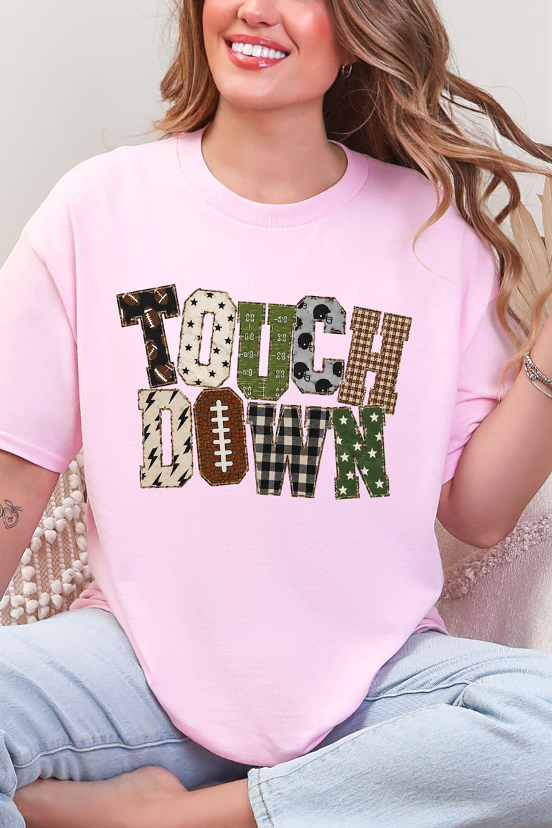 Touchdown Patterned Play Short Sleeve Relaxed Fit T-Shirt
