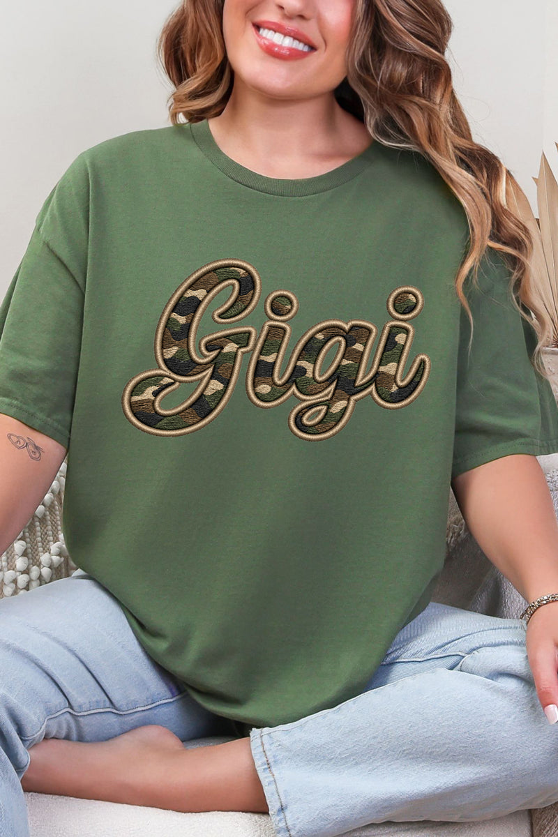 Camo Couture Gigi Short Sleeve Relaxed Fit T-Shirt