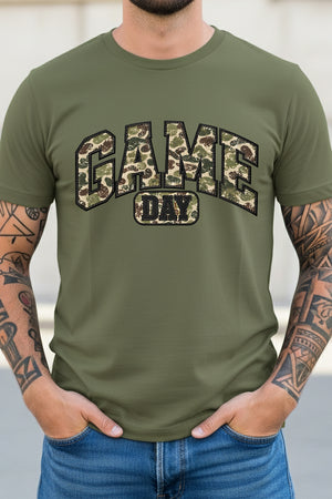 Camo Game Day Short Sleeve Relaxed Fit T-Shirt