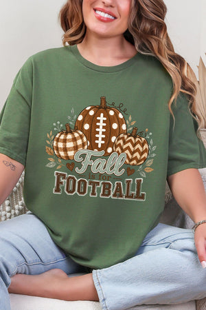 Fall Is For Football Short Sleeve Relaxed Fit T-Shirt