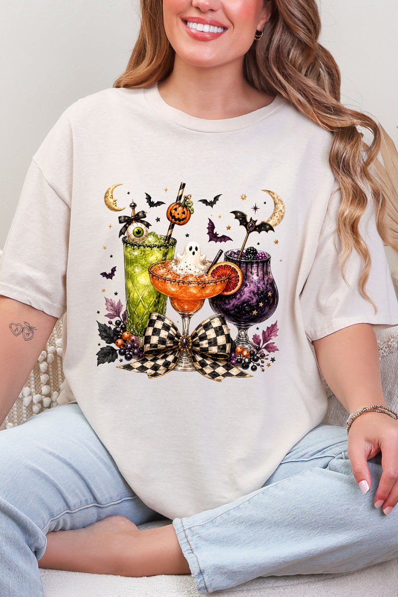 Creepy Cocktails Short Sleeve Relaxed Fit T-Shirt