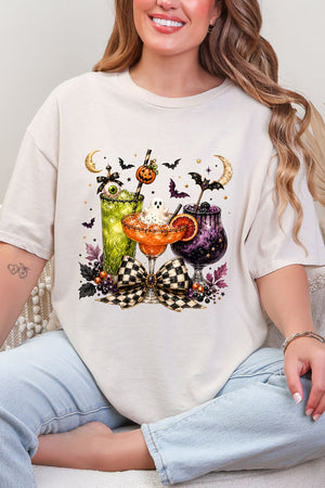 Creepy Cocktails Short Sleeve Relaxed Fit T-Shirt