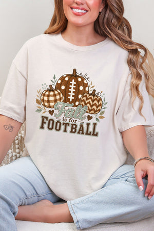 Fall Is For Football Short Sleeve Relaxed Fit T-Shirt