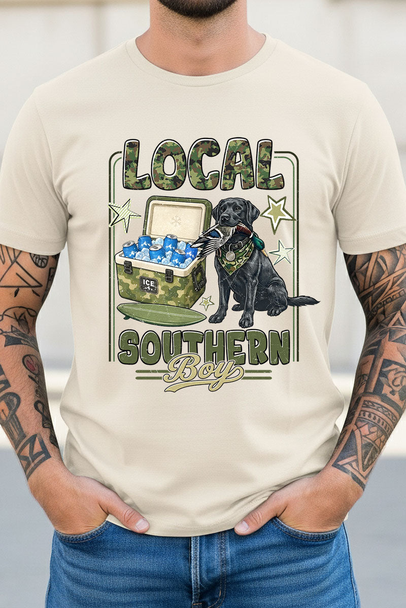 Local Southern Boy Short Sleeve Relaxed Fit T-Shirt
