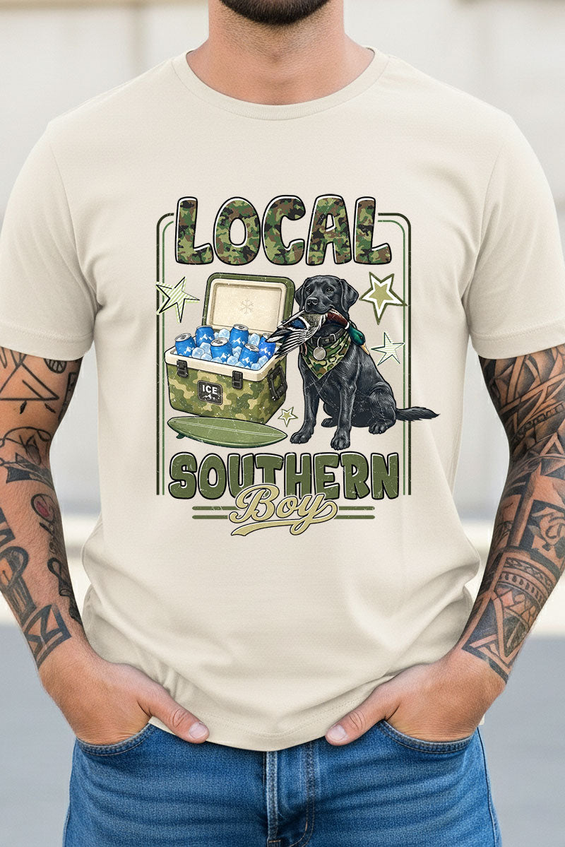 Local Southern Boy Short Sleeve Relaxed Fit T-Shirt