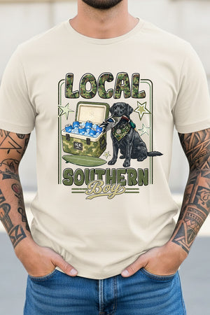 Local Southern Boy Short Sleeve Relaxed Fit T-Shirt
