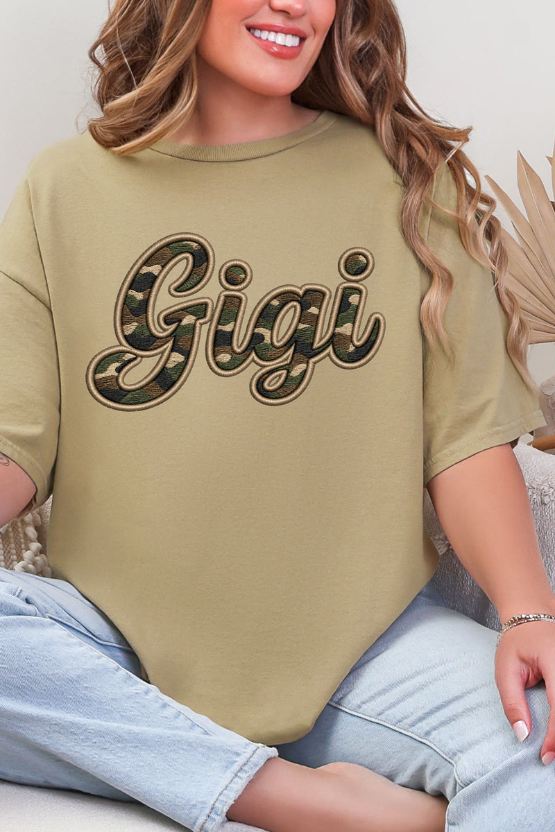 Camo Couture Gigi Short Sleeve Relaxed Fit T-Shirt