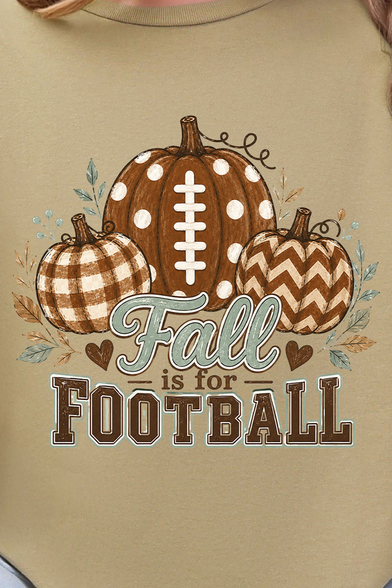 Fall Is For Football Short Sleeve Relaxed Fit T-Shirt