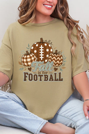 Fall Is For Football Short Sleeve Relaxed Fit T-Shirt