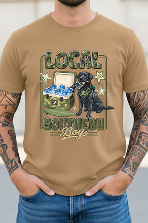Local Southern Boy Short Sleeve Relaxed Fit T-Shirt