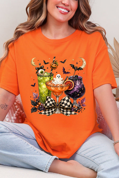 Creepy Cocktails Short Sleeve Relaxed Fit T-Shirt
