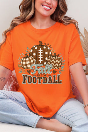 Fall Is For Football Short Sleeve Relaxed Fit T-Shirt