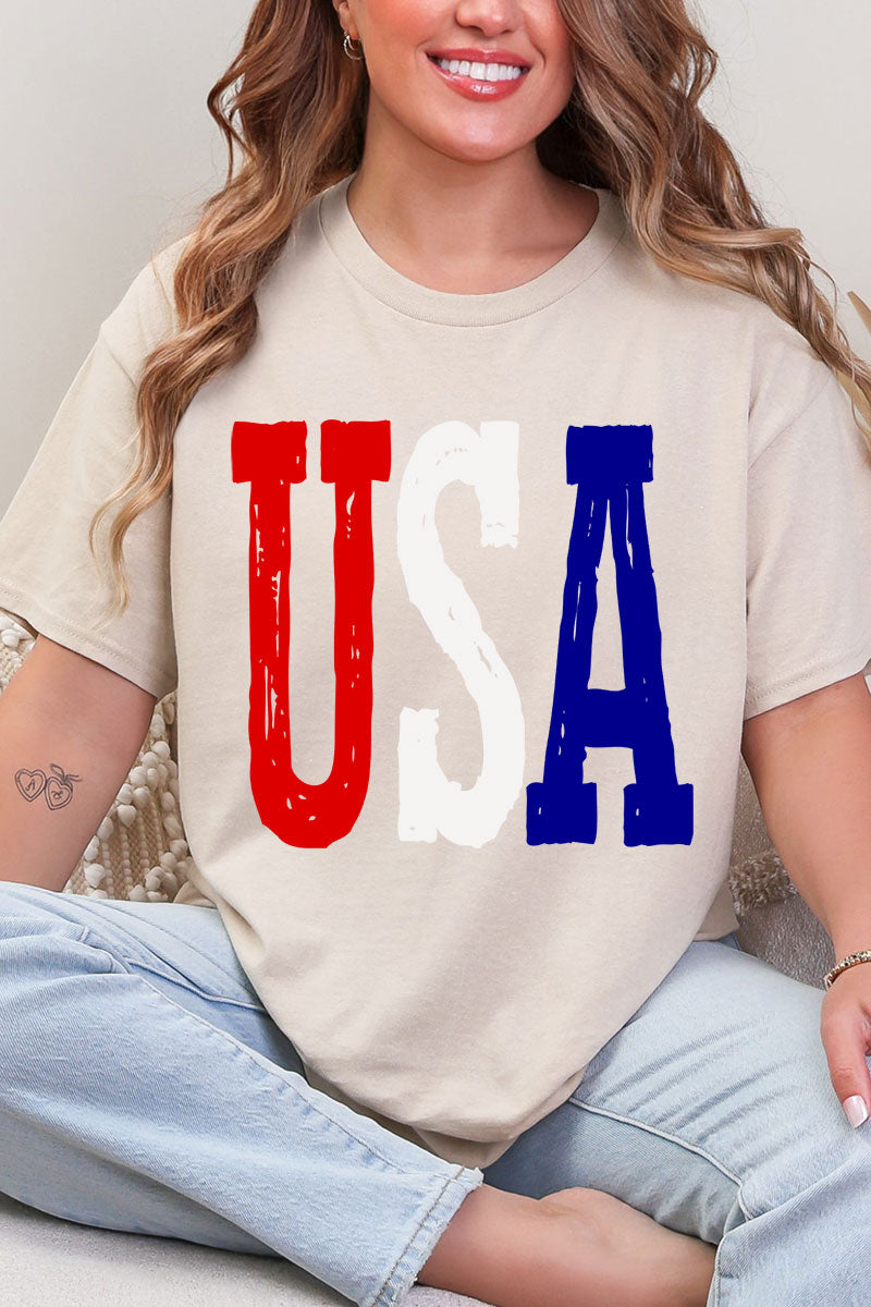 Born Free USA Short Sleeve Relaxed Fit T-Shirt