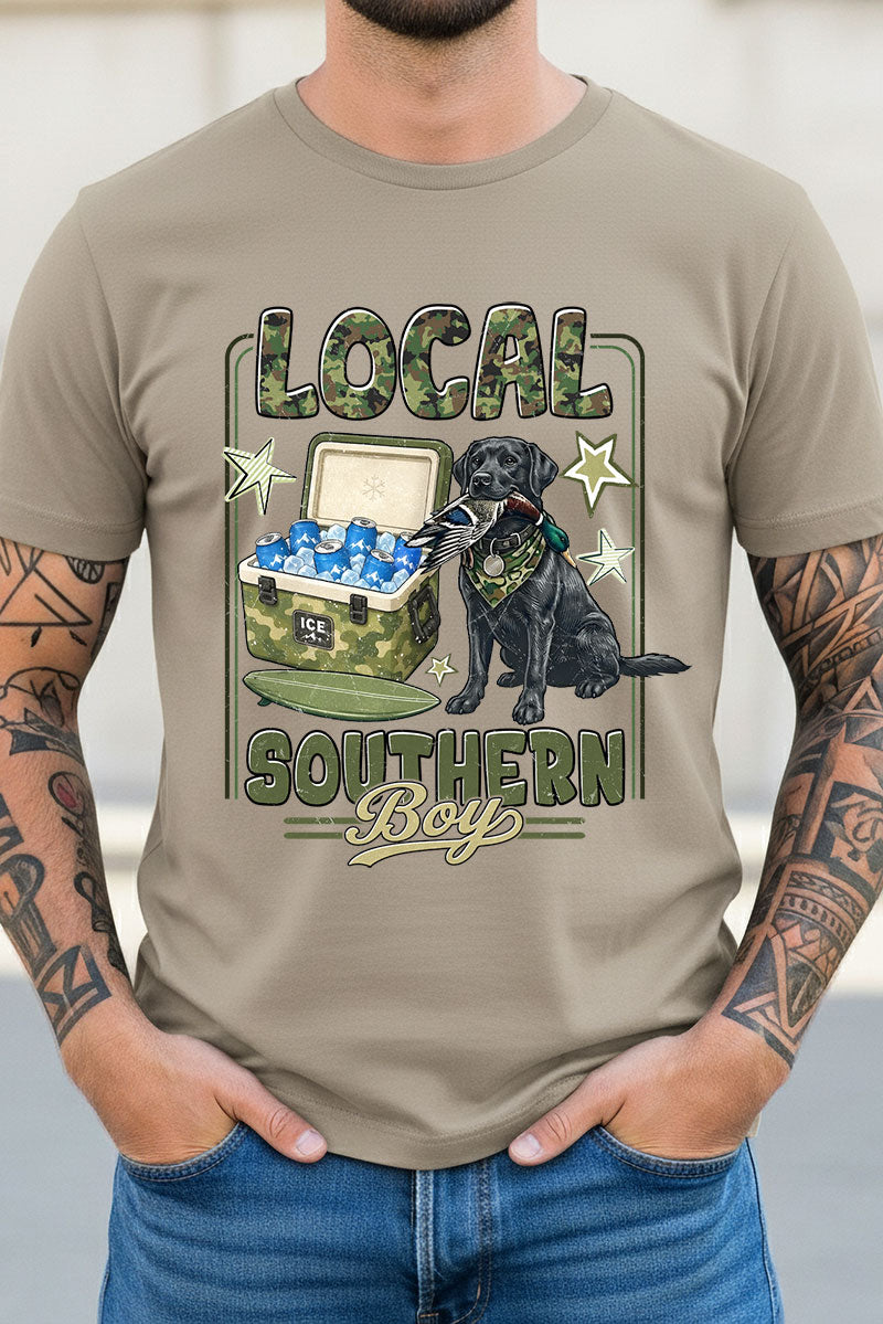 Local Southern Boy Short Sleeve Relaxed Fit T-Shirt