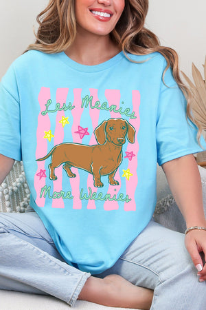 Less Meanies More Weenies Short Sleeve Relaxed Fit T-Shirt
