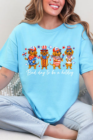 Red, White & Weiner Short Sleeve Relaxed Fit T-Shirt