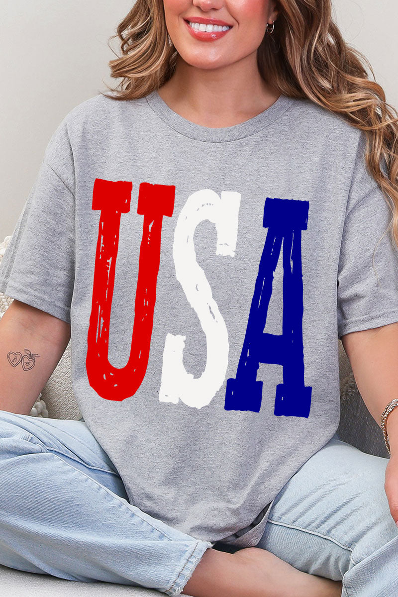 Born Free USA Short Sleeve Relaxed Fit T-Shirt