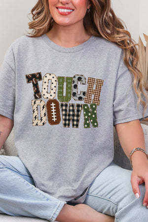 Touchdown Patterned Play Short Sleeve Relaxed Fit T-Shirt