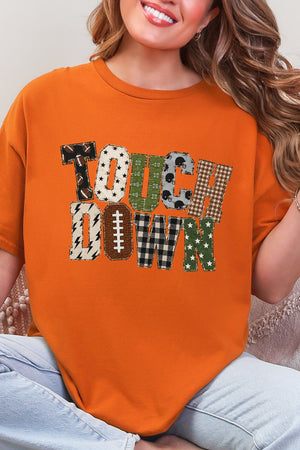Touchdown Patterned Play Short Sleeve Relaxed Fit T-Shirt