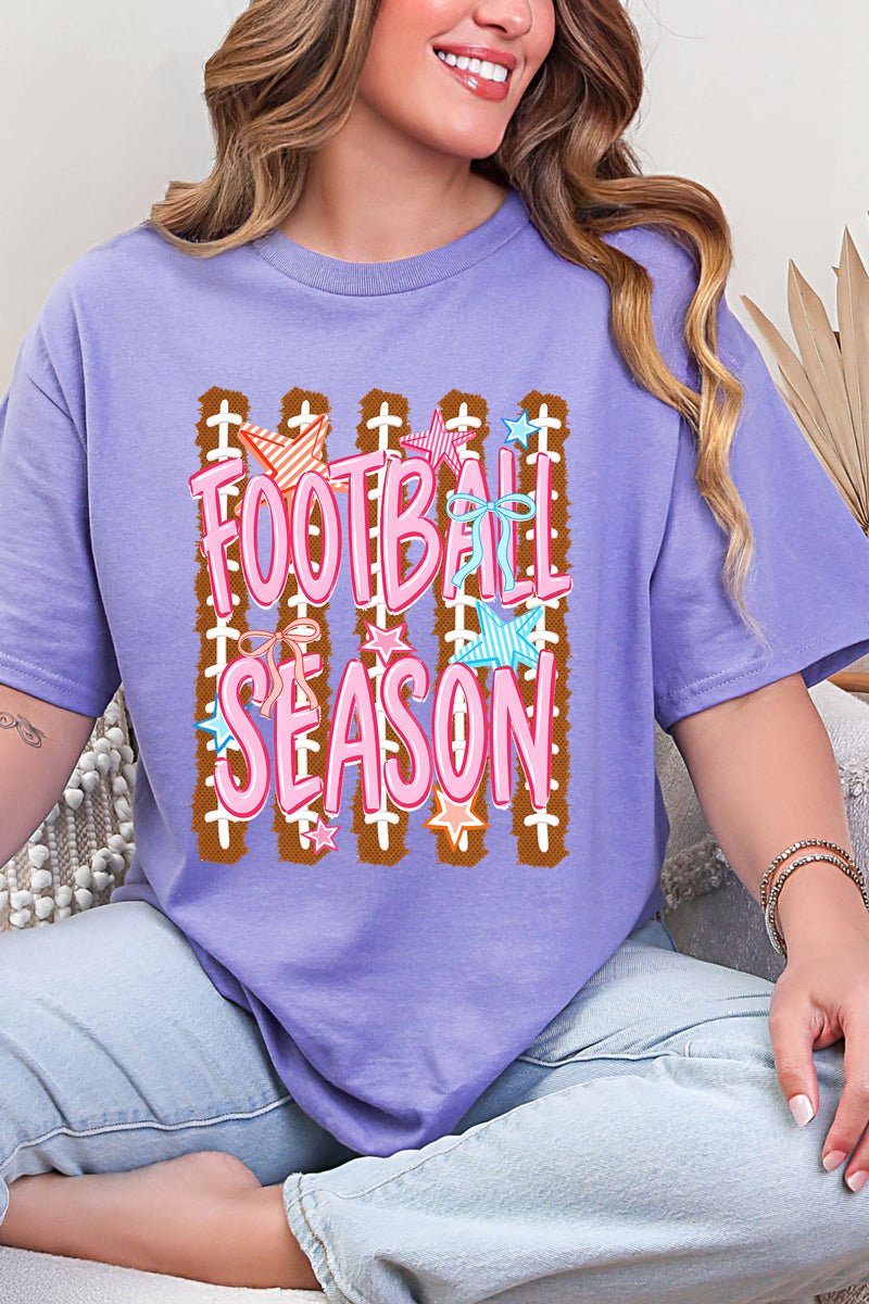 Football Season Energy Short Sleeve Relaxed Fit T-Shirt