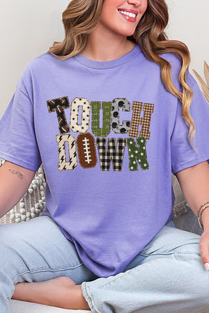Touchdown Patterned Play Short Sleeve Relaxed Fit T-Shirt