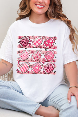 Painted Touchdowns For Hope Short Sleeve Relaxed Fit T-Shirt