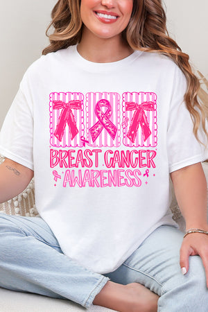 Pretty in Pink Awareness Short Sleeve Relaxed Fit T-Shirt