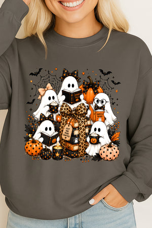 Books & Boos Heavy Cotton Long Sleeve Adult T-Shirt