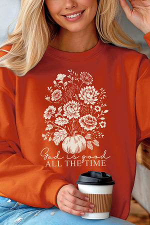 God Is Good & Autumn Is Proof Unisex NuBlend Crew Sweatshirt