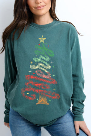 Merry In Motion Comfort Colors Heavyweight Long T-Shirt