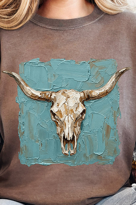 Longhorn Gallery Comfort Colors Heavyweight Long T-Shirt