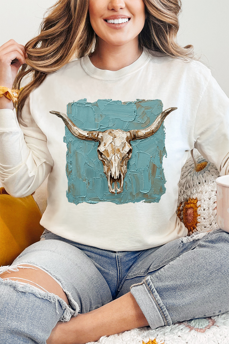 Longhorn Gallery Comfort Colors Heavyweight Long T-Shirt