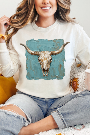 Longhorn Gallery Comfort Colors Heavyweight Long T-Shirt