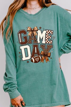 Game Day Spirit Comfort Colors Heavyweight Long T-Shirt
