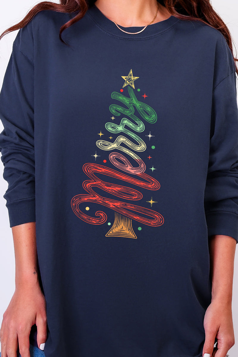 Merry In Motion Comfort Colors Heavyweight Long T-Shirt