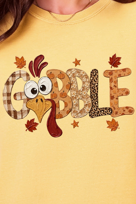 Gobble Season Comfort Colors Heavyweight Long T-Shirt