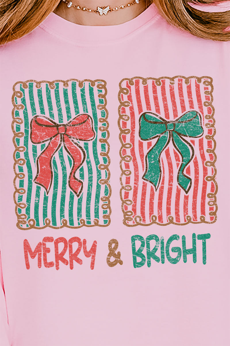 Merry & Bright Stamps Comfort Colors Heavyweight Long Sleeve T-Shirt